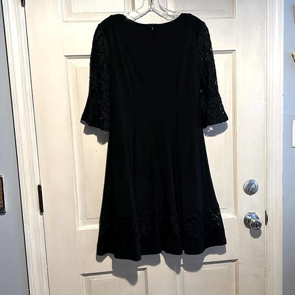 Black midi dress - Picture 8 of 9